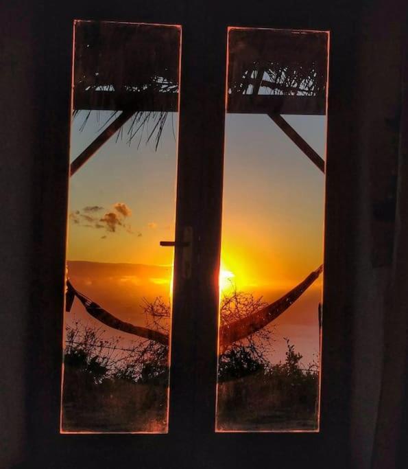 Casita En El Campo Con Vista Al Oceano Villa Tijarafe Exteriör bild