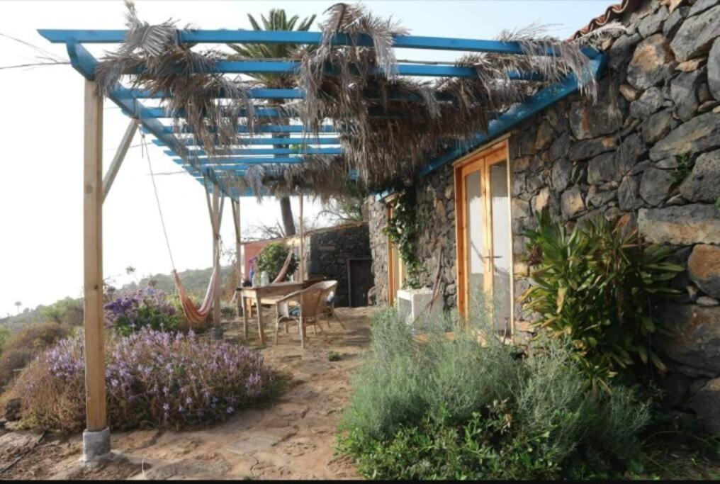 Casita En El Campo Con Vista Al Oceano Villa Tijarafe Exteriör bild