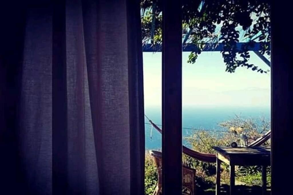 Casita En El Campo Con Vista Al Oceano Villa Tijarafe Exteriör bild